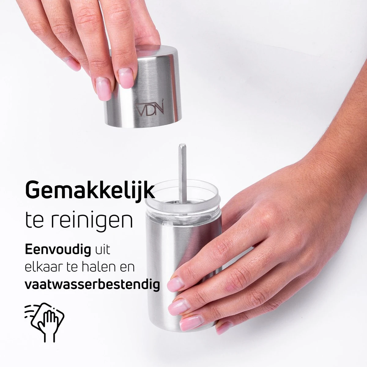 Nootmuskaatmolen – RVS – Met Voorraadruimte Voor 4 Muskaatnoten - Verse Nootmuskaat Bereiden – VDN 8 Nootmuskaatmolen – RVS – Met Voorraadruimte Voor 4 Muskaatnoten - Verse Nootmuskaat Bereiden – VDN - Afbeelding 8