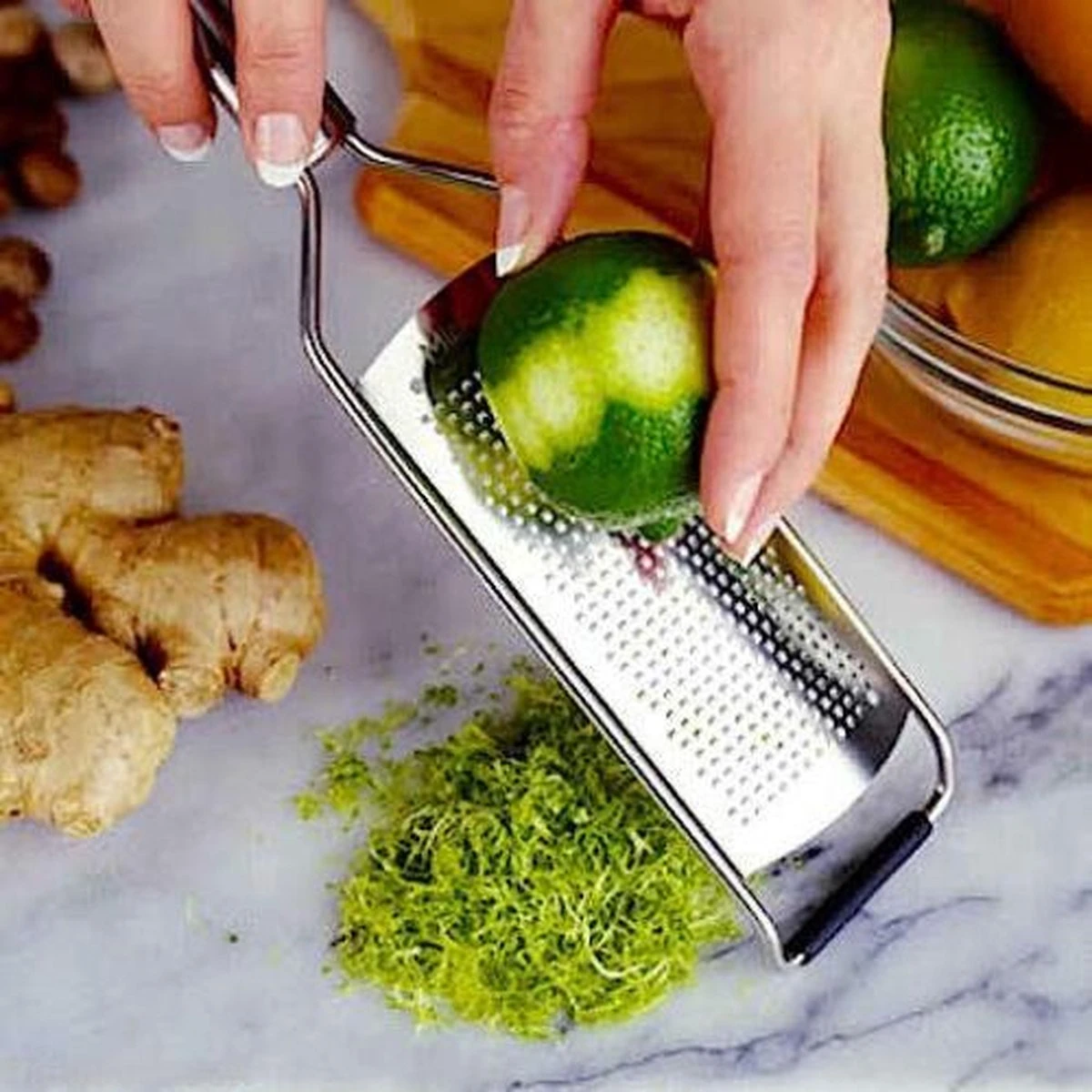 Microplane 38004 Professional Rasp - Fijne Rasp - RVS 3 Microplane 38004 Professional Rasp - Fijne Rasp - RVS - Afbeelding 3