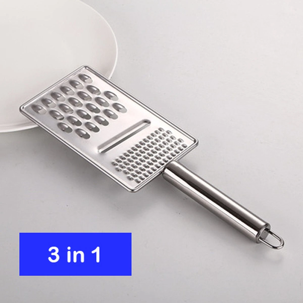 JL Cuisine Rasp - Handrasp - Citroenrasp - Kaasrasp - Gemberrasp - Knoflookrasp - Brede Rasp - RVS Rasp - Groenterasp - Keukenrasp 7 JL Cuisine Rasp - Handrasp - Citroenrasp - Kaasrasp - Gemberrasp - Knoflookrasp - Brede Rasp - RVS Rasp - Groenterasp - Keukenrasp - Afbeelding 7