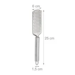 RVS Rasp Voor Keuken én Eettafel - Relaxdays - O.a. Voor Kaas, Citroen - Keukenrasp / Citroenrasp / Kaasrasp -Kookgerei Koning Verkoop 1200x1200 2580