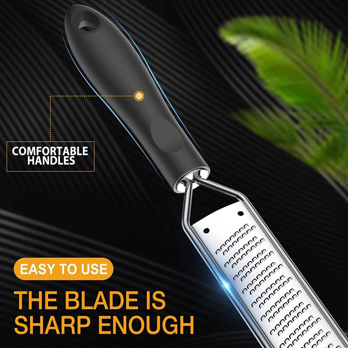 Merkloos Professionele Rasp Van RVS 304 - Kaasrasp Met Zeer Stabiele Voet - Gratis Borsteltje En Beschermhoesje - Multifunctioneel 3 Merkloos Professionele Rasp Van RVS 304 - Kaasrasp Met Zeer Stabiele Voet - Gratis Borsteltje En Beschermhoesje - Multifunctioneel - Afbeelding 3