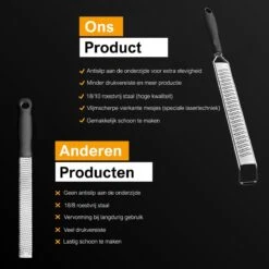 Merkloos Professionele Rasp Van RVS 304 - Kaasrasp Met Zeer Stabiele Voet - Gratis Borsteltje En Beschermhoesje - Multifunctioneel 15 Merkloos Professionele Rasp Van RVS 304 - Kaasrasp Met Zeer Stabiele Voet - Gratis Borsteltje En Beschermhoesje - Multifunctioneel -Kookgerei Koning Verkoop 1200x1200 2589