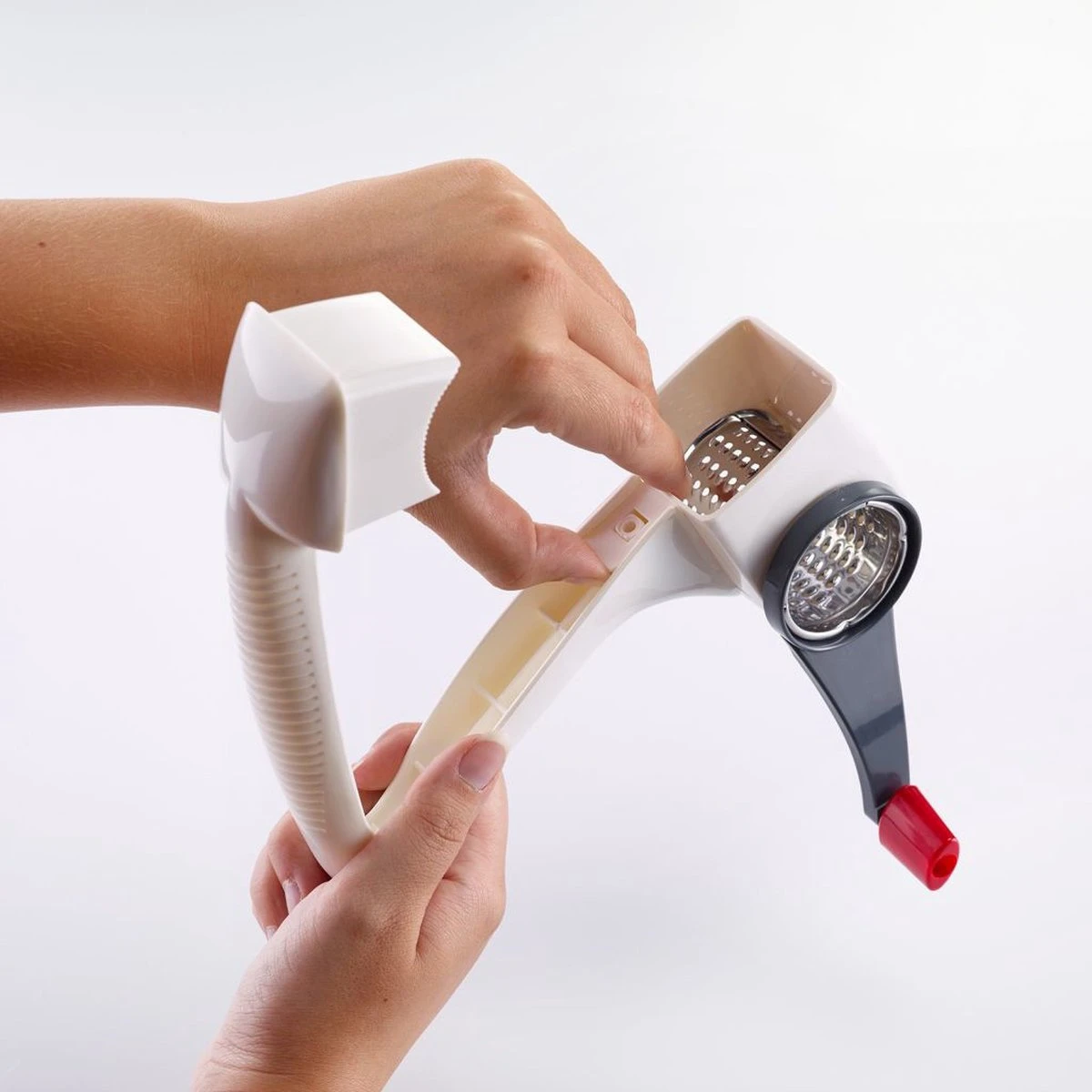 Westmark Trio Trommelrasp - Kunststof 5 Westmark Trio Trommelrasp - Kunststof - Afbeelding 5