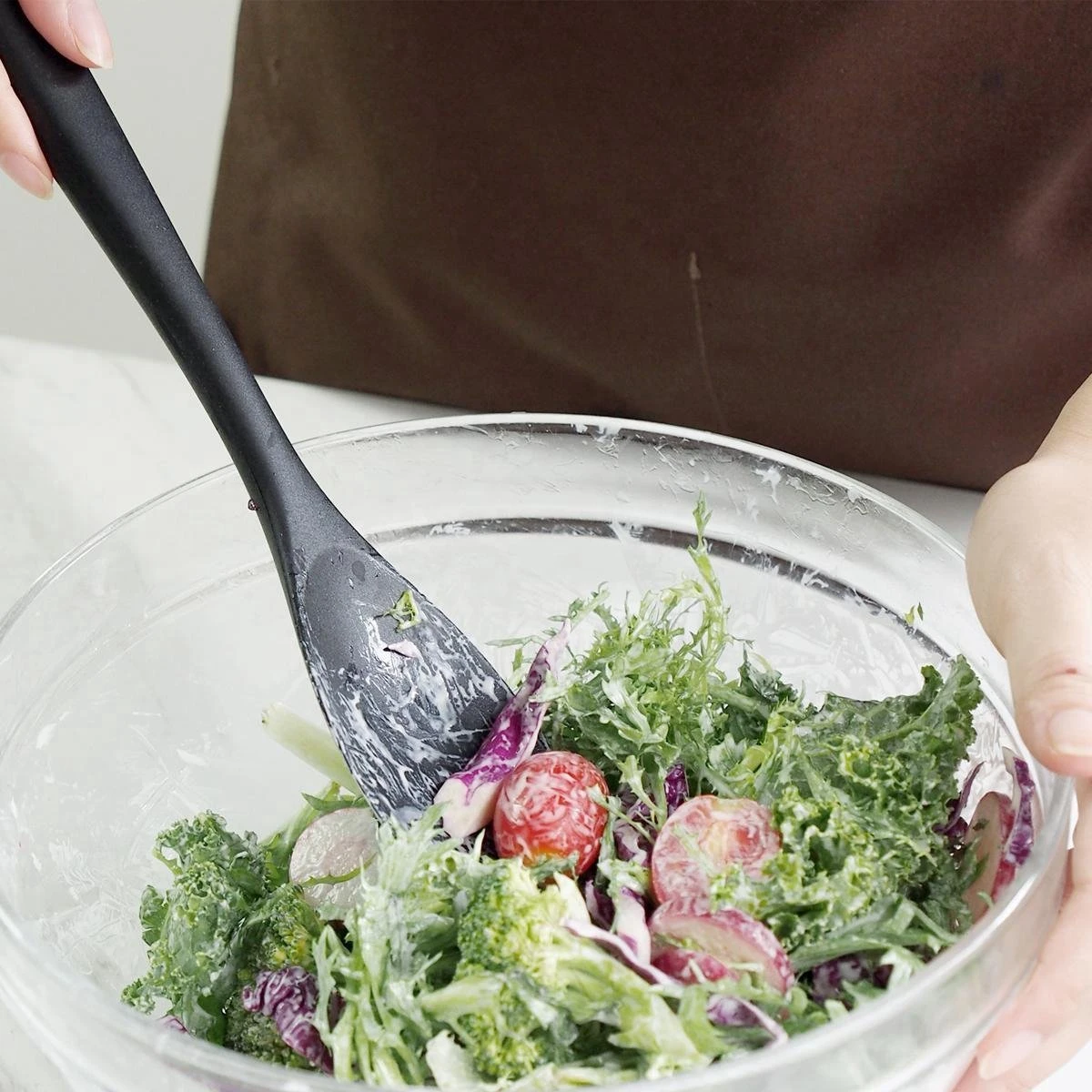 Merkloos Keukengerei - Keuken Set - Bakset -10-delig Set - Kookgerei Spatel – Garde – Bakspaan – Opscheplepel – Schuimspaan – Pannenlikker – Siliconen 4 Merkloos Keukengerei - Keuken Set - Bakset -10-delig Set - Kookgerei Spatel – Garde – Bakspaan – Opscheplepel – Schuimspaan – Pannenlikker – Siliconen - Afbeelding 4