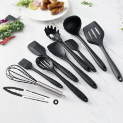 Merkloos Keukengerei Set - 10-delig - Anti-aanbak - Kookgerei Set - BBQ Accessoires - Grijs 14 Merkloos Keukengerei Set - 10-delig - Anti-aanbak - Kookgerei Set - BBQ Accessoires - Grijs -Kookgerei Koning Verkoop 1200x1200 2659