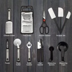 Kookgerei Set - Zwart - 42-delig - Keukengerei -Kookgerei Koning Verkoop 1200x1200 2709