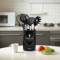 Keukengerei Set Met Houder 14 Delig - Hittebestendig / BPA Vrij / Siliconen - Keuken Gerei - Keukenset 15 Keukengerei Set Met Houder 14 Delig - Hittebestendig / BPA Vrij / Siliconen - Keuken Gerei - Keukenset -Kookgerei Koning Verkoop 1200x1200 2710