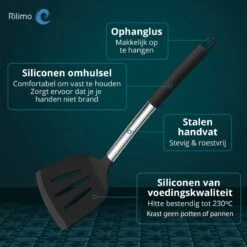 Keukengerei Set Met Houder - Kookgerei Set Spatel Pot - Keukengerei Keukenset - 15 Delige Zwart Rvs -Kookgerei Koning Verkoop 1200x1200 2747