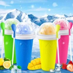 Summer Spark Slushy Maker - Slush Puppy Maker - IJscrusher - Slush Puppy Beker - Slushy Puppy Maker - Slush Puppy Machine - Slush Maker - Slushy Cup - Tiktok - Roze -Kookgerei Koning Verkoop 1200x1200 2773
