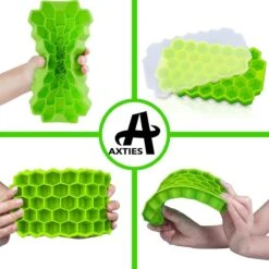 Axties - IJsblokjesvorm Met Deksel - Siliconen - Multicolor - 4 Stuks 12 Axties - IJsblokjesvorm Met Deksel - Siliconen - Multicolor - 4 Stuks -Kookgerei Koning Verkoop 1200x1200 2854