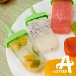 Axties - IJslolly Vormen - Siliconen - Multicolor - 6 Stuks -Kookgerei Koning Verkoop 1200x1200 2915