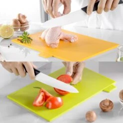 MyCuisine - Snijplankenset Met Houder - 4 Stuks - Snijplanken - Keuken Accessoires - Snijplank - 30 X 22,3 X 0,5 Cm - Kunststof - Zwart 13 MyCuisine - Snijplankenset Met Houder - 4 Stuks - Snijplanken - Keuken Accessoires - Snijplank - 30 X 22,3 X 0,5 Cm - Kunststof - Zwart -Kookgerei Koning Verkoop 1200x1200 2919