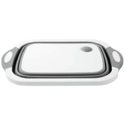 Snijplank - 3 In 1 - Wasbak - Spoelbak - Opvouwbare Afwasteil - Afwasbak - Opbergbak -Kookgerei Koning Verkoop 1200x1200 2941