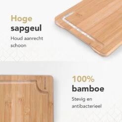 Rochester Snijplanken Hout – Borrelplank – Serveerplank - 3-Delig – Organisch Bamboe – Luxe Design – Hygienisch En Duurzaam -Kookgerei Koning Verkoop 1200x1200 3034