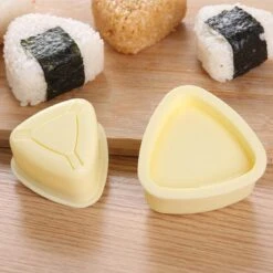Onigiri Suhsi Mal - Sushi Vorm - Sushi Maker Onigiri - Sushi Maken Incl. 2 Pack - 1 Lepel -Extra Bonus 12 Zakken&Stickers -Kookgerei Koning Verkoop 1200x1200 3063