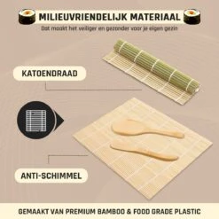 First Rate 16-Delige Sushi Set – XXL Sushi Set Met Bazooka – Snel En Makkelijk Sushi Maken – Sushi Maker – Sushi Kit – Sushi Set – Sushi Maker Set – Sushi Maker Bazooka – Sushi Roller – Sushi Rol Maker – XXL Sushi Set – Inclusief E-Book – Duurzaam 12 First Rate 16-Delige Sushi Set – XXL Sushi Set Met Bazooka – Snel En Makkelijk Sushi Maken – Sushi Maker – Sushi Kit – Sushi Set – Sushi Maker Set – Sushi Maker Bazooka – Sushi Roller – Sushi Rol Maker – XXL Sushi Set – Inclusief E-Book – Duurzaam -Kookgerei Koning Verkoop 1200x1200 3072
