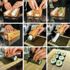 MikaMax Sushi Maker - Sushi Set - Sushi Bazooka - Sushi Machine - Bamboe 9 MikaMax Sushi Maker - Sushi Set - Sushi Bazooka - Sushi Machine - Bamboe -Kookgerei Koning Verkoop 1200x1200 3095