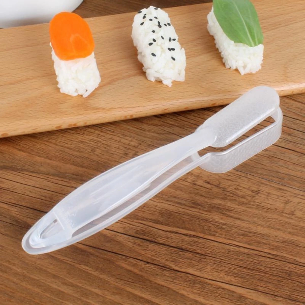 Merkloos Sushi Scoop - Sushi Nigiri Maker – Sushi Maker – Sushi Schep – Wit 1 Merkloos Sushi Scoop - Sushi Nigiri Maker – Sushi Maker – Sushi Schep – Wit