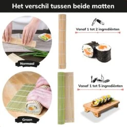 Deleca 24-delige Sushi Maker Kit - Traditionele Set Zonder Bazooka - Incl. Bamboe Stokjes En Accessoires - XL 15 Deleca 24-delige Sushi Maker Kit - Traditionele Set Zonder Bazooka - Incl. Bamboe Stokjes En Accessoires - XL -Kookgerei Koning Verkoop 1200x1200 3130