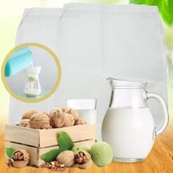 Kaasdoek - Passeerdoek - Neteldoek - Passeerzeef - Notenmelkzak - Zeefdoek - 200 Mesh - 20x30 Cm 10 Kaasdoek - Passeerdoek - Neteldoek - Passeerzeef - Notenmelkzak - Zeefdoek - 200 Mesh - 20x30 Cm -Kookgerei Koning Verkoop 1200x1200 3162