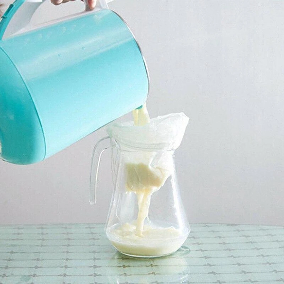 Merkloos Kaasdoek - Passeerdoek - Neteldoek - Passeerzeef- Notenmelkzak - Zeefdoek - 15x20 Cm 2 Merkloos Kaasdoek - Passeerdoek - Neteldoek - Passeerzeef- Notenmelkzak - Zeefdoek - 15x20 Cm - Afbeelding 2