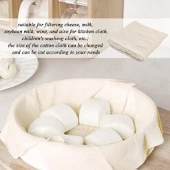 BOTC Kaasdoek - Passeerdoek - 95 X 90 Cm - 2 Stuks -zachte Neteldoek - Passeerdoek - 100% Linnen – Ongebleekt - Micromousseline 16 BOTC Kaasdoek - Passeerdoek - 95 X 90 Cm - 2 Stuks -zachte Neteldoek - Passeerdoek - 100% Linnen – Ongebleekt - Micromousseline -Kookgerei Koning Verkoop 1200x1200 3231