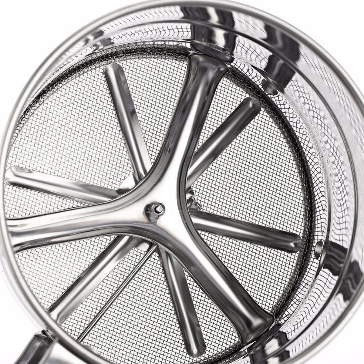 Professionele RVS Meelzeef - Bloemzeef - Poedersuikerzeef - Suikerzeef - Bakgerei - Stooier - Keuken Tafel -Roestvrij Staal - Draai Meel Zeef - Bloem Zeef - Poedersuiker Zeef - 11 Professionele RVS Meelzeef - Bloemzeef - Poedersuikerzeef - Suikerzeef - Bakgerei - Stooier - Keuken Tafel -Roestvrij Staal - Draai Meel Zeef - Bloem Zeef - Poedersuiker Zeef - - Afbeelding 11