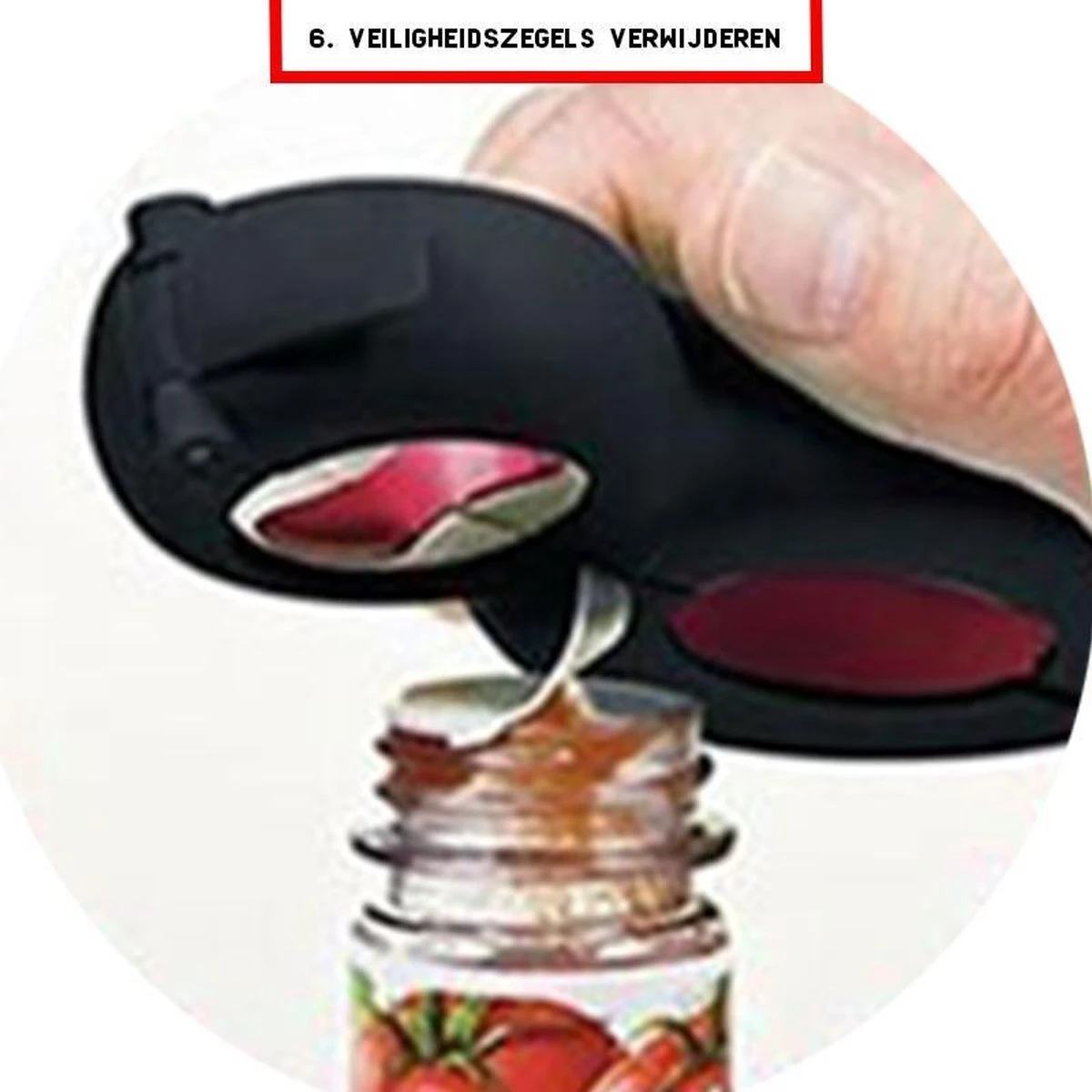 Merkloos Multifunctionele Opener | 6-in-1 Keuken Hulp | Ouderen Opener | Fles Opener | Bier Opener | Pot Opener | Zak Opener | Veiligheidszegels Verwijderen | Doppen Losdraaien | Allesopener 5 Merkloos Multifunctionele Opener | 6-in-1 Keuken Hulp | Ouderen Opener | Fles Opener | Bier Opener | Pot Opener | Zak Opener | Veiligheidszegels Verwijderen | Doppen Losdraaien | Allesopener - Afbeelding 5