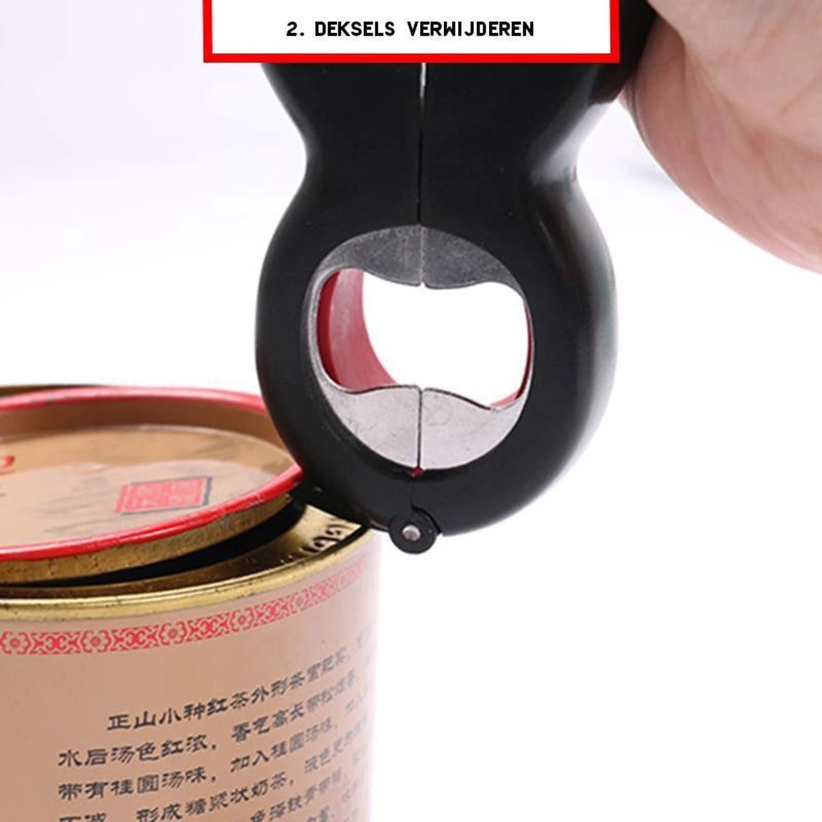 Merkloos Multifunctionele Opener | 6-in-1 Keuken Hulp | Ouderen Opener | Fles Opener | Bier Opener | Pot Opener | Zak Opener | Veiligheidszegels Verwijderen | Doppen Losdraaien | Allesopener 7 Merkloos Multifunctionele Opener | 6-in-1 Keuken Hulp | Ouderen Opener | Fles Opener | Bier Opener | Pot Opener | Zak Opener | Veiligheidszegels Verwijderen | Doppen Losdraaien | Allesopener - Afbeelding 7