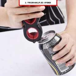 Multifunctionele Opener - 6-in-1 Keuken Hulp - Ouderen Opener - Fles Opener - Bier Opener - Pot Opener - Zak Opener - Veiligheidszegels Verwijderen - Doppen Losdraaien - Allesopener - Zwart/Rood 17 Multifunctionele Opener - 6-in-1 Keuken Hulp - Ouderen Opener - Fles Opener - Bier Opener - Pot Opener - Zak Opener - Veiligheidszegels Verwijderen - Doppen Losdraaien - Allesopener - Zwart/Rood -Kookgerei Koning Verkoop 1200x1200 3348