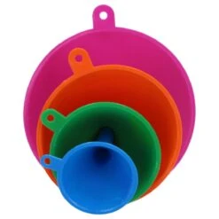 Merkloos Premium 4-Delige Trechter Set – 11cm, 9 Cm, 7 Cm, 5,5 Cm | Trechters In Verschillende Formaten Met Hoge Rand | Olie Zuur En Brandstofbestendig | Multicolor | Voor Snelle Overdracht Van Vloeistoffen, Olie, Water En Droge Stoffen En Poeders | Voor Gebr 7 Merkloos Premium 4-Delige Trechter Set – 11cm, 9 Cm, 7 Cm, 5,5 Cm | Trechters In Verschillende Formaten Met Hoge Rand | Olie Zuur En Brandstofbestendig | Multicolor | Voor Snelle Overdracht Van Vloeistoffen, Olie, Water En Droge Stoffen En Poeders | Voor Gebr -Kookgerei Koning Verkoop 1200x1200 3371