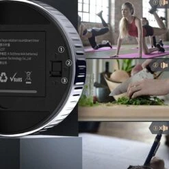 Merkloos Magnetische Timer - Digitale LED Display Stopwatch - Interval Muurklok - Douchetimer - Kookwekker - Cool En Stijlvol -Kookgerei Koning Verkoop 1200x1200 3448