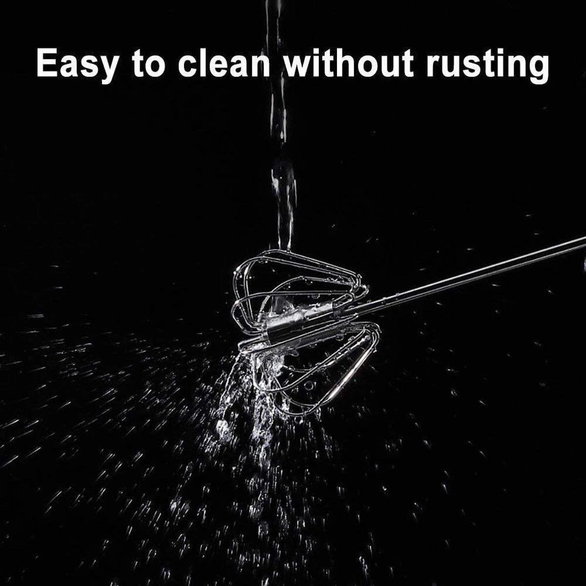 LOUZIR Semi Automatische Garde Van Roestvrij Staal - Beslag Klopper - Staafmixer - Mixer - Zilver 18 LOUZIR Semi Automatische Garde Van Roestvrij Staal - Beslag Klopper - Staafmixer - Mixer - Zilver - Afbeelding 18