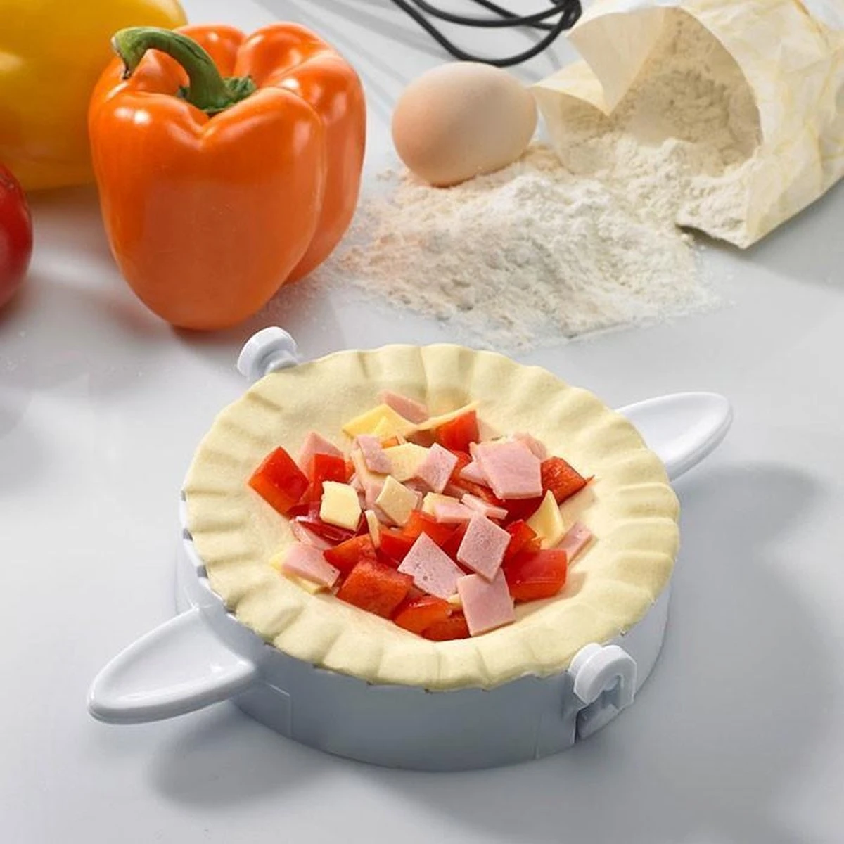 Westmark Raviolimaker - 3 Vormen - 15,5 Cm 7 Westmark Raviolimaker - 3 Vormen - 15,5 Cm - Afbeelding 7