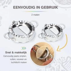 AVINTGOODS Dumpling Maker - 7-delig Pastei Vorm - Deegsnijder -Kookgerei Koning Verkoop 1200x1200 3578