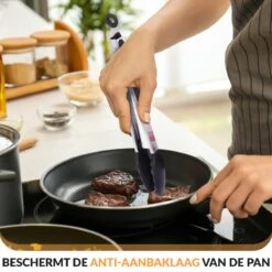 Merkloos Vleestang Voor In De Keuken Keukentang Serveertang BBQ Tang Accesoires Barbecuetang – Roestvrij Staal En Siliconen – Set Van 2 13 Merkloos Vleestang Voor In De Keuken Keukentang Serveertang BBQ Tang Accesoires Barbecuetang – Roestvrij Staal En Siliconen – Set Van 2 -Kookgerei Koning Verkoop 1200x1200 3623
