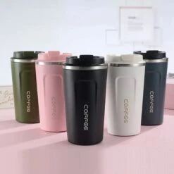 Koffiebeker To Go | Lekvrije Thermosbeker | Thermosfles | RVS Reisbeker | Dubbelwandige Travel Mug | 380 Ml | Zwart 8 Koffiebeker To Go | Lekvrije Thermosbeker | Thermosfles | RVS Reisbeker | Dubbelwandige Travel Mug | 380 Ml | Zwart -Kookgerei Koning Verkoop 1200x1200 363