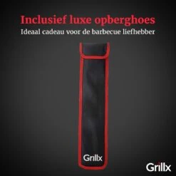 GrillX Barbecue Spiezen 12 Stuks - Luxe RVS Vleespennen 40cm - Kebab / Marshmallow Spiezen - BBQ Accesoires -Kookgerei Koning Verkoop 1200x1200 3632