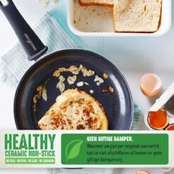 GreenChef Soft Grip Pannenset - 10-Delig - Keramisch - Inductie 11 GreenChef Soft Grip Pannenset - 10-Delig - Keramisch - Inductie -Kookgerei Koning Verkoop 1200x1200 3883