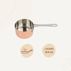 Orange85 Sauspan - Koper - 5x8,5cm - Staal -Kookgerei Koning Verkoop 1200x1200 3888