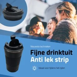 GOAT Outdoor RVS Koffiebeker To Go - Thermosbeker - Theebeker - Reisbeker - Lekvrij - 380ml - Zwart 13 GOAT Outdoor RVS Koffiebeker To Go - Thermosbeker - Theebeker - Reisbeker - Lekvrij - 380ml - Zwart -Kookgerei Koning Verkoop 1200x1200 395