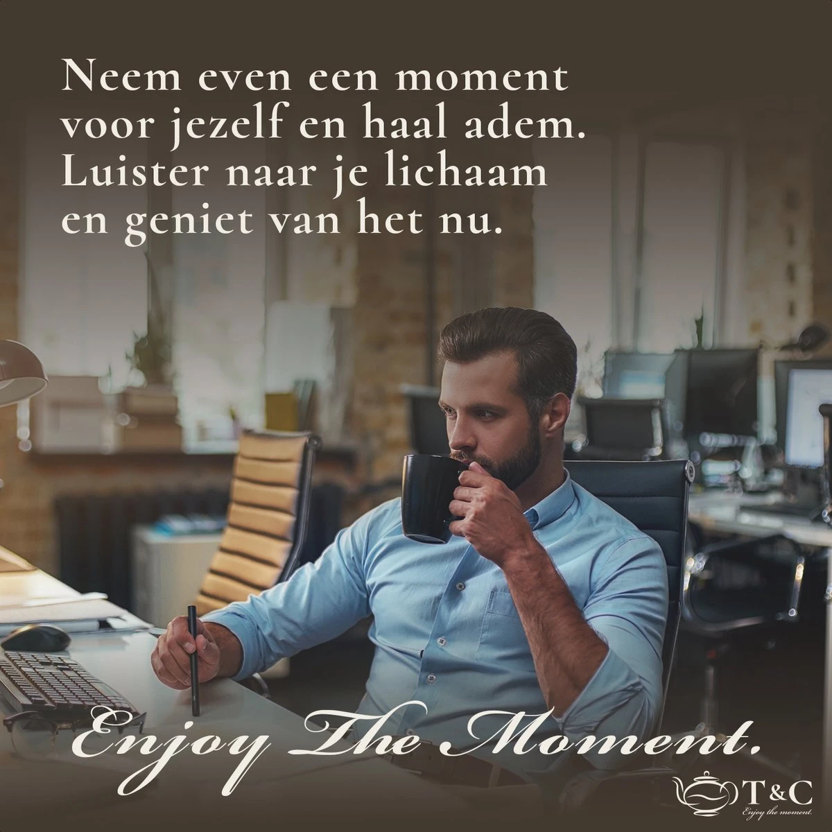 T&C Theepot Met Filter En Dubbelwandig - 1,2L - Matte Grijs 8 T&C Theepot Met Filter En Dubbelwandig - 1,2L - Matte Grijs - Afbeelding 8