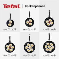 Tefal Ultimum - Pannenset - 3 Stuks | Koekenpan 24cm | Koekenpan 28cm | Wokpan 28cm | INDUCTIE - PFAS-vrij 14 Tefal Ultimum - Pannenset - 3 Stuks | Koekenpan 24cm | Koekenpan 28cm | Wokpan 28cm | INDUCTIE - PFAS-vrij -Kookgerei Koning Verkoop 1200x1200 4034