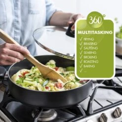 GreenPan Memphis Pannenset - 20-delig - Zwart - Inductie - PFAS-vrij -Kookgerei Koning Verkoop 1200x1200 4120