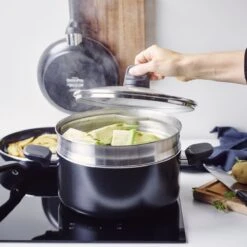 GreenPan Memphis Pannenset - 20-delig - Zwart - Inductie - PFAS-vrij -Kookgerei Koning Verkoop 1200x1200 4122