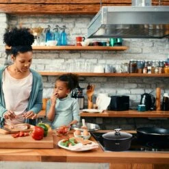 BIKO - Smile Pannen 8 Delige Pannenset - Braadpan - Zwart -Kookgerei Koning Verkoop 1200x1200 4148