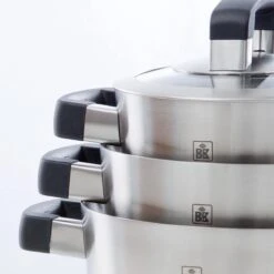 BK Conical Cool Glas Pannenset - 5-delig - Glazen Deksels - Geschikt Voor Alle Warmtebronnen -Kookgerei Koning Verkoop 1200x1200 4200