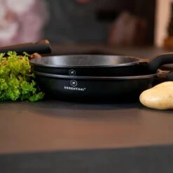 Herenthal Inductie Pannenset - Luxe 10-delige Koekenpanset - Voor Alle Warmtebronnen - Met Glazen Deksels En Koudgrepen - Zwart 18 Herenthal Inductie Pannenset - Luxe 10-delige Koekenpanset - Voor Alle Warmtebronnen - Met Glazen Deksels En Koudgrepen - Zwart -Kookgerei Koning Verkoop 1200x1200 4217