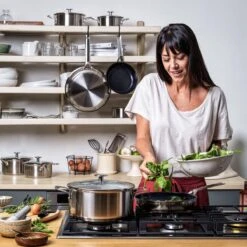 KitchenAid Stainless Steel Wok ø28cm - RVS - Inductie - Anti-aanbak -Kookgerei Koning Verkoop 1200x1200 4268