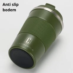 Castagnola Design RVS Koffiebeker To Go - Groen - 380ml - Thermosbeker - Theebeker -Kookgerei Koning Verkoop 1200x1200 427